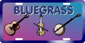 Bluegrass (Ver 2) License Plates