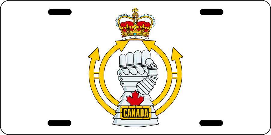 Armour Branch License Plates