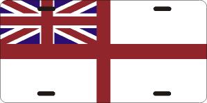 White Ensign License Plates