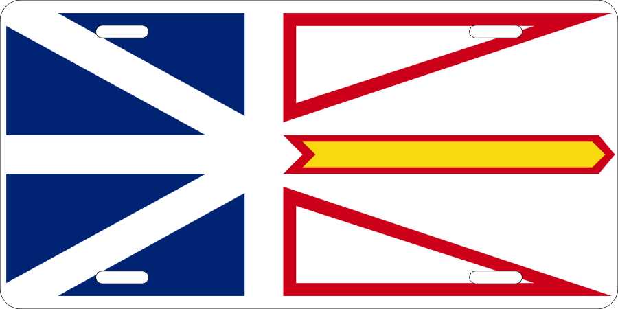 Newfoundland Licence Plates