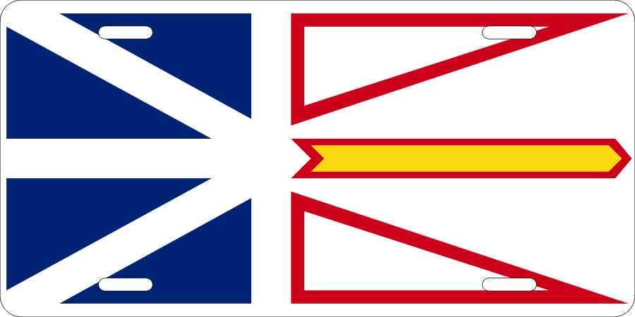 Newfoundland Licence Plates