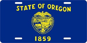 Oregon License Plates