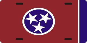 Tennessee Flag License Plates