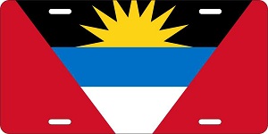 Antigua Flag License Plates