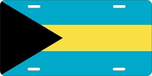 Bahamas Flag License Plates