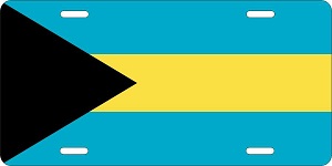 Bahamas Flag License Plates