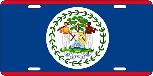Belizes License Plates