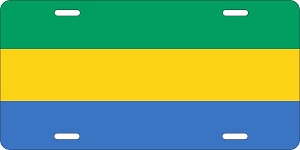 Gabon License Plates