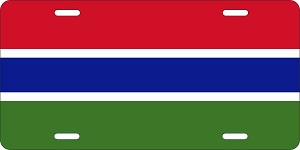 Gambia License Plates