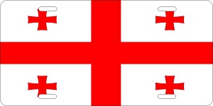 Georgia Flag License Plates