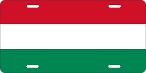 Hungary License Plates