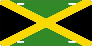 Jamaica Flag License Plates