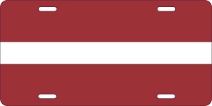 Latvia License Plates