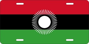 World Flags Malawi Flag License Plates