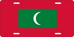 Maldives License Plates