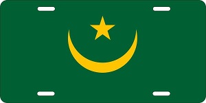 Mauritania License Plates