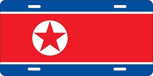 North Korea License Plates