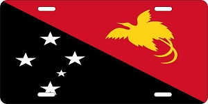 Papua New Guinea License Plates