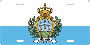 San Marino License Plates