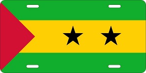 Sao Tome & Principe License Plates