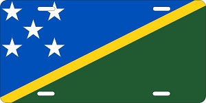 Solomon Islands License Plates