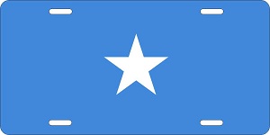 Somalia Flag License Plates