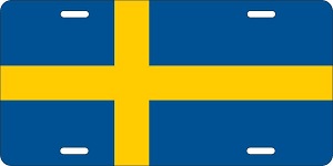 Sweden License Plates