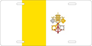 Vatican City Flag License Plates