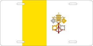 Vatican City Flag License Plates