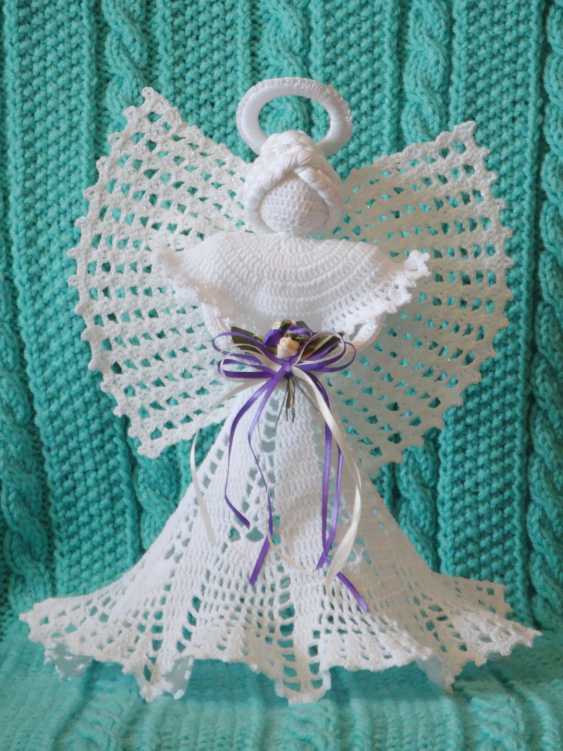 crochet angel #4
