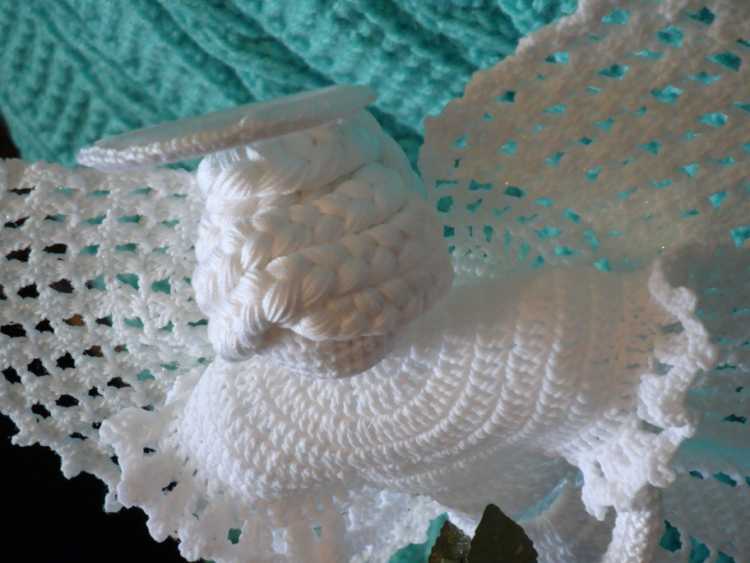 crochet angel #4