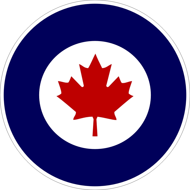 Royal Canadian Air Force RCAF Roundel Decal