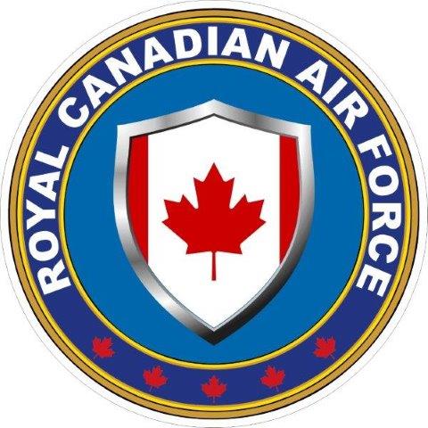 Royal Canadian Air Force RCAF (Ver 2) Decal