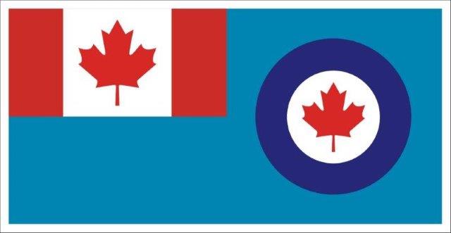 Royal Canadian Air Force RCAF Ensign Decal