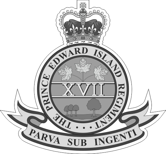Prince Edward Island Regiment (Subdued) Badge Decal