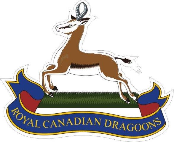 Royal Canadian Dragoons Decal
