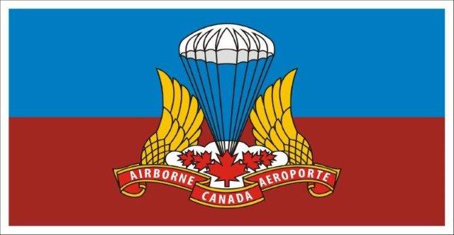 Canadian Airborne Regiment Flag Decal