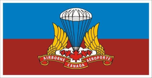 Canadian Airborne Regiment Flag Decal