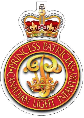 PPCLI(Princess Patricia's Canadian Light Infantry) Badge Decal