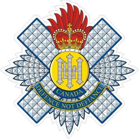 Royal Highland Fusiliers Regiment Badge Decal