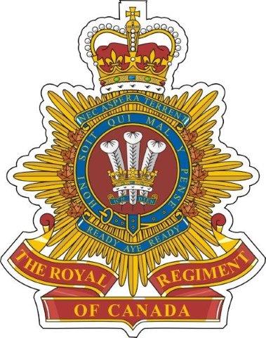 Royal Regiment of Canada Badge Decal