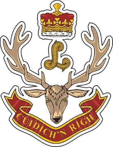 Seaforth Highlanders Regiment Badge Decal