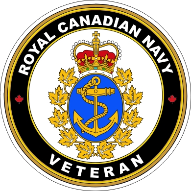 Royal Canadian Navy RCN Vet Decal