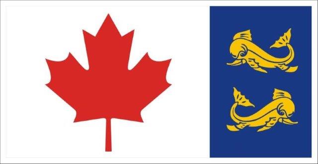 Canadian Coast Guard Flag Decal