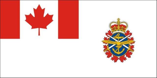 Canadian Forces Ensign Decal