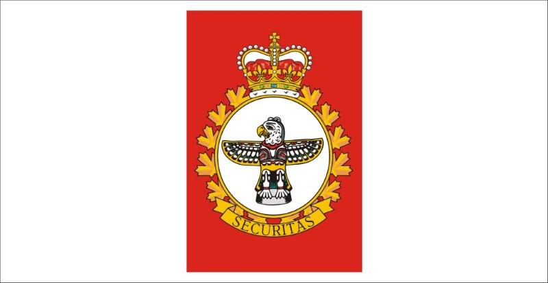 CF Military Police Branch Flag Decal