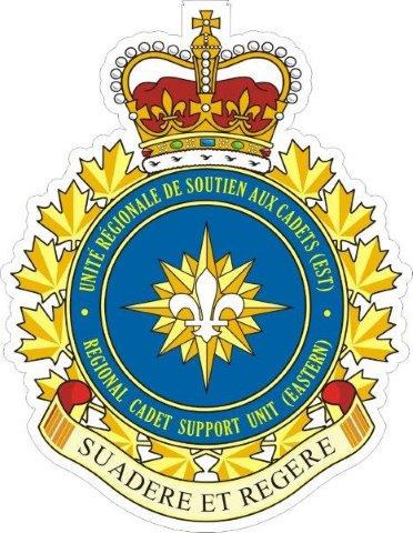 Eastern Regional Cadet Support Unit Badge Decal