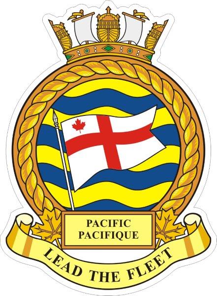 Fleet Pacific Badge Decal