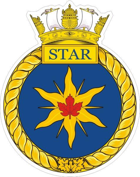 HMCS Star Decal