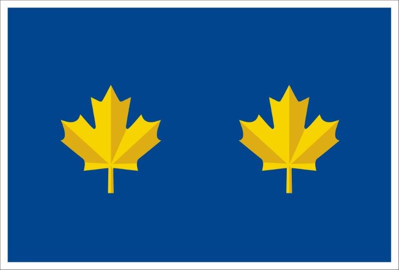 MarCom Rear Admiral Flag Decal